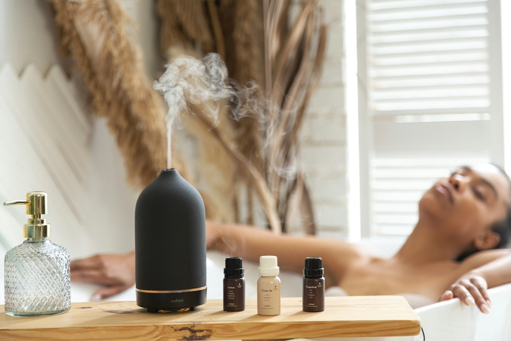 Aromatherapy for chemo-induced nausea
